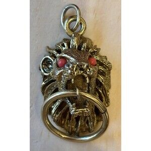 Vintage Lion Head~Door Knock Pendant